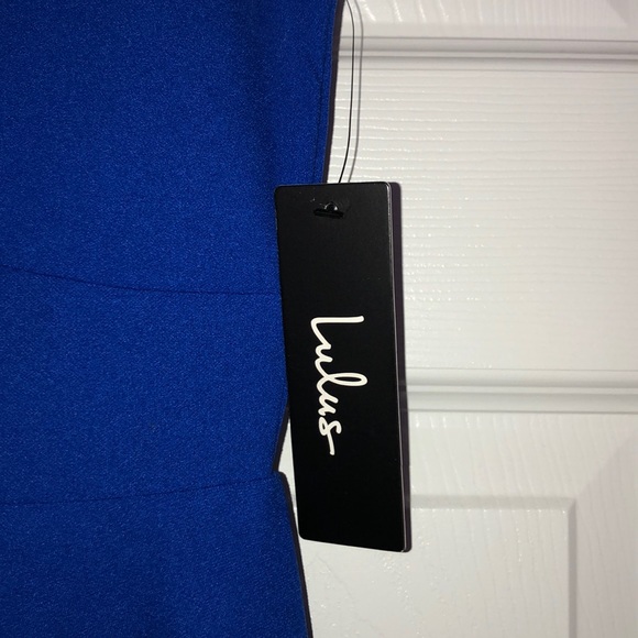Lulus blue dress size small!! NWT - Picture 6 of 6